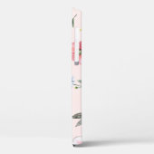 Schattigee paaskonijnen bloemenpatroon Case-Mate iPhone case (Achterkant / Links)