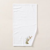 Schattigee paaskonijntjes, wilde bloemen en een kr bad handdoek (Handdoek)