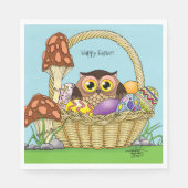 Schattigee paasmand Uil Servet (Voorkant)