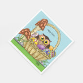 Schattigee paasmand Uil Servet (Hoek)