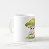 Schattigee paaspaddenstoel koffiemok (Voorkant links)