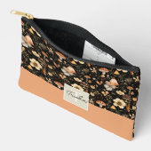 Schattigee paddenstoel en bloemen Herfst Patroon Etui (Open)