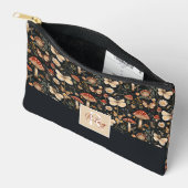 Schattigee paddenstoel en bloemen Herfst Patroon Etui (Open)