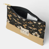 Schattigee paddenstoel en bloemen Herfst Patroon Etui (Open)