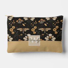 Schattigee paddenstoel en bloemen Herfst Patroon Etui