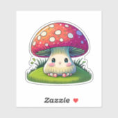 Schattigee paddenstoel sticker pack (Vel)