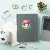 Schattigee paddenstoel sticker pack (iPad Cover)