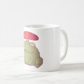 Schattigee paddenstoel Toad Doodle Koffiemok (Voorkant rechts)