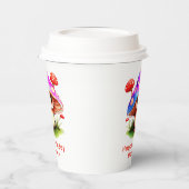 Schattigee paddenstoel Verjaardag Papieren Bekers (Links)