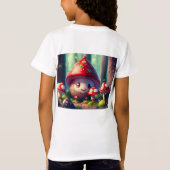Schattigee paddenstoelen in het bos - veel succes t-shirt (Achterkant)