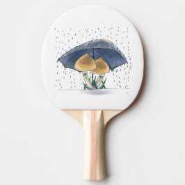 Schattigee paddenstoelen Ping Pong Paddle Tafeltennisbatje