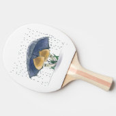 Schattigee paddenstoelen Ping Pong Paddle Tafeltennisbatje (Zijkant)