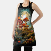 Schattigee paddenstoelen schort (Insitu)