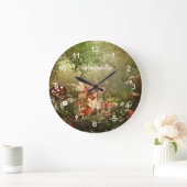 Schattigee paddenstoelenfee in het bos grote klok (Huis)