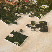 Schattigee paddenstoelenfee in het bos legpuzzel (Zijkant)