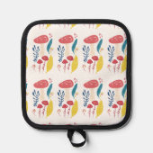 Schattigee paddenstoelillustratie pannenlap (Voorkant)