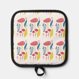 Schattigee paddenstoelillustratie pannenlap