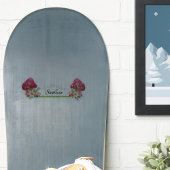 Schattigee paddestoel grillige bloem sticker