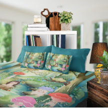 Schattigee paddestoel mensen en vrienden deken