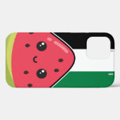 Schattigee Palestijnse vlag met watermeloenvrij Pa Case-Mate iPhone Case (Achterkant (horizontaal))