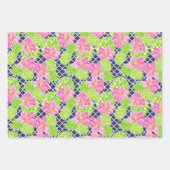 Schattigee Palm Beach Ananas en citroenen Inpakpapier Vel (Voorkant 3)