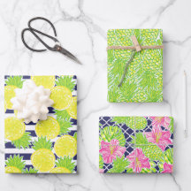 Schattigee Palm Beach Ananas en citroenen