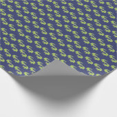 Schattigee Palm Beach Preppy Alligators Cadeaupapier (Hoek)