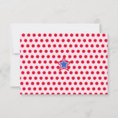 Schattigee Panda 1e verjaardagsfeestje roze bedank Kaart (Achterkant)