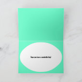 Schattigee Panda Aanpasbare Verjaardag Kaart (Binnen)