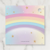 Schattigee Panda Art Paint Party Verjaardag Dank u Bedankjes Labels (Achterkant)