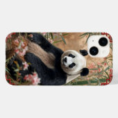 Schattigee Panda Beer Bamboe Art Case-Mate iPhone Case (Achterkant (horizontaal))
