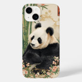 Schattigee Panda Beer Bamboe Art Case-Mate iPhone Case (Achterkant)