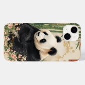 Schattigee Panda Beer Bamboe Art Case-Mate iPhone Case (Achterkant (horizontaal))