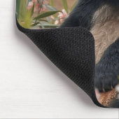 Schattigee Panda Beer Bamboe Art Muismat (Hoek)