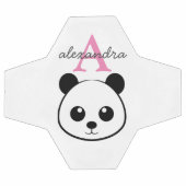 Schattigee Panda Beer Custom Monogram – Gepersonal Voetbal (Enkel)