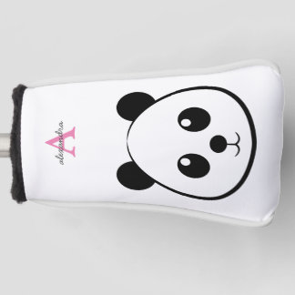 Schattigee panda beer custom Monogram Golfheadcover