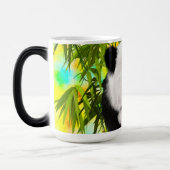 Schattigee Panda Beer Kawaii Dierenvriend Perfect  Magische Mok (Links)