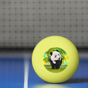 Schattigee Panda Beer Kawaii Dierenvriend Perfect  Pingpongbal