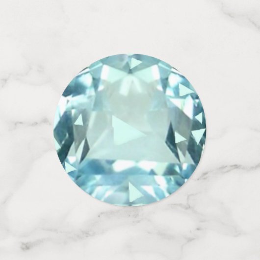 Schattigee panda beer op Columbia blauw Confetti (Kleine voorkant)