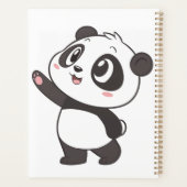 Schattigee Panda Beer Waving – Planner Hoesje Desi (Achterkant)