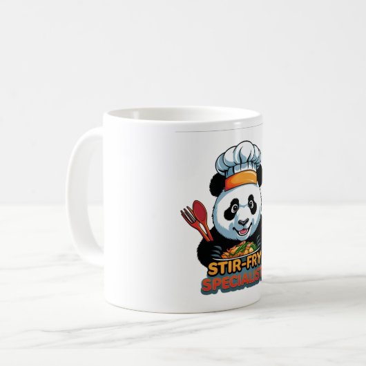 Schattigee Panda Chef Mok – Stir-Fry Specialist vo (Voorkant links)