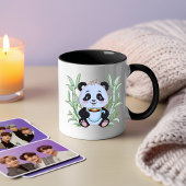 Schattigee Panda Coffee Mok – Schattige bamboe kun