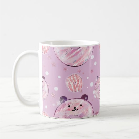 Schattigee panda donuts – pastelesthetiek koffiemok (Links)