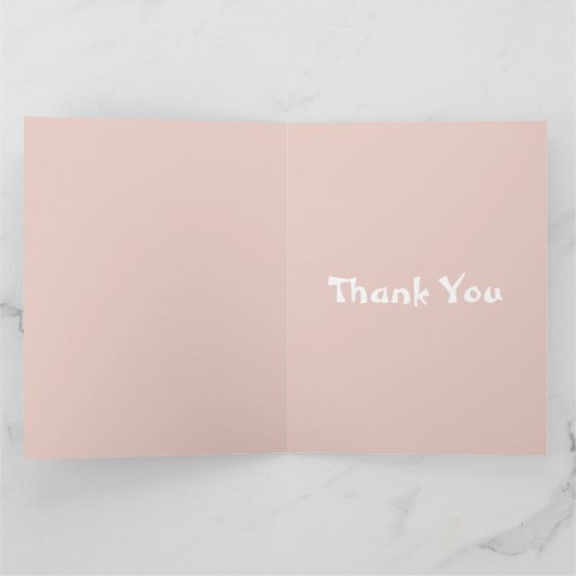 Schattigee Panda drink bubbelthee, boba tea Bedankkaart (Binnen)