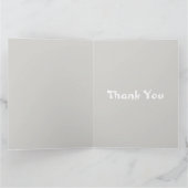 Schattigee Panda drink bubbelthee, boba tea Bedankkaart (Binnen)