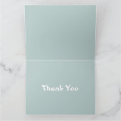 Schattigee Panda drink bubbelthee, boba tea Bedankkaart (Binnen)