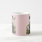 Schattigee Panda drink bubbelthee, boba tea Magische Mok (Center)