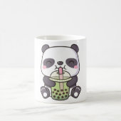 Schattigee Panda Drink Matcha Bubble Tea Koffiemok (Center)