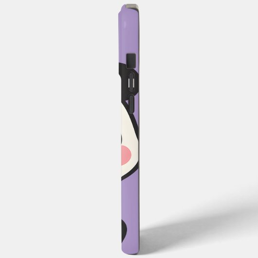 Schattigee Panda eten bamboe hoesjes telefoon (Achterkant / Links)