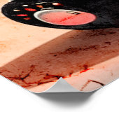 Schattigee Panda eten Ramen Poster (Hoek)